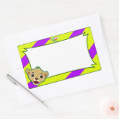 Little Lion Name Tag Aufkleber (Umschlag)