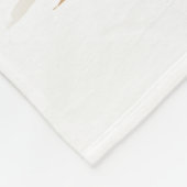 Little Lion Personalisiert Fleecedecke (Ecke)