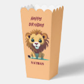 Little Lion personalisiert Geburtstag Geschenkschachtel (Vorderseite)