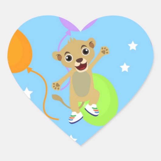 Little Lion Sticker (Vorderseite)