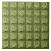 Little Lizard Vintag Tile Fliese (Vorderseite)