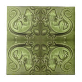 Little Lizard Vintag Tile Fliese (Vorderseite)