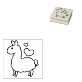 Little Llama Gummistempel (Stempel)