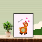 Little Llama Poster