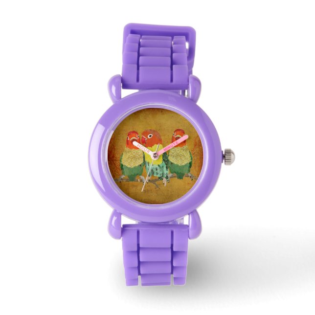 Little Love Birds Watch Armbanduhr (Vorderseite)