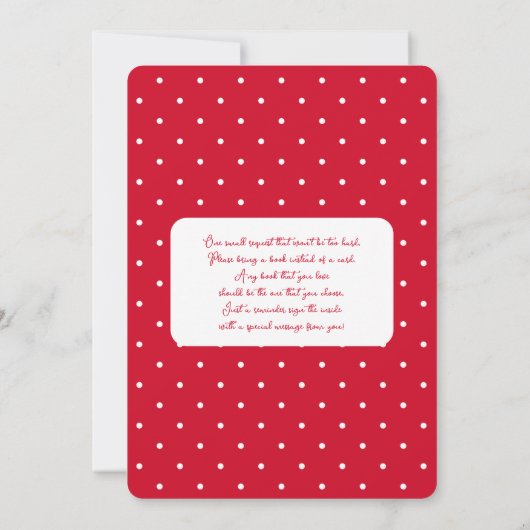 Little Love Bug Baby Shower Einladung (Rückseite)