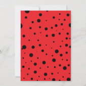 Little Love Bug Baby Shower Invitation Einladung (Rückseite)