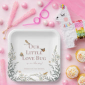 Little Love Bug Babyparty Geschlechtsneutral Pappteller (Party)