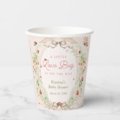 Little Love Bug Boho-Babyparty Pappbecher (Vorderseite)