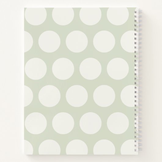 Little Love Bug Ladybug Baby Shower Guest Book Notizblock (Rückseite)