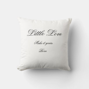 Little Love Minimalistische Baby-Kinderzimmer-Ki Kissen