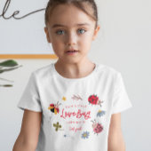 Little Lovebug Girl Birthday Party T-Shirt