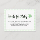 Little Lucky Charm Baby Shower Books for Baby Begleitkarte (Vorderseite)