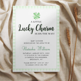 Little Lucky Charm | St Patrick's Day Baby Shower Einladung