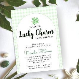 Little Lucky Charm | St Patrick's Day Baby Shower Einladung