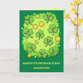Little Lucky Me St. Patrick’s Day Card Karte (Gelbe Blume)