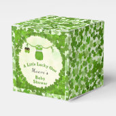 Little Lucky One Kleeblatt Baby Girl Outfit Geschenkschachtel (Vorderseite)