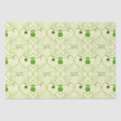 Little Lucky One Kleeblatt Baby Girl Outfit Seidenpapier (Vorderseite)