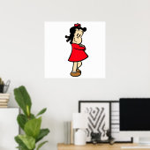 Little Lulu Posing Poster (Heimbüro)