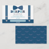 Little Man Baby Duwer Windelwaschkarte Begleitkarte (Vorne/Hinten)