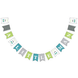 Little Man Baby Shower Banner