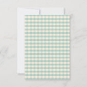 Little Man Baby Shower Invitation Boy - Mustache Einladung (Rückseite)