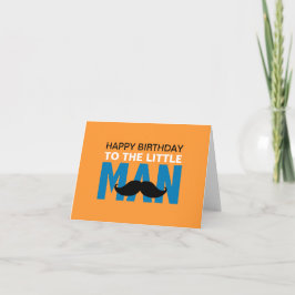 Little Man Birthday Card Karte