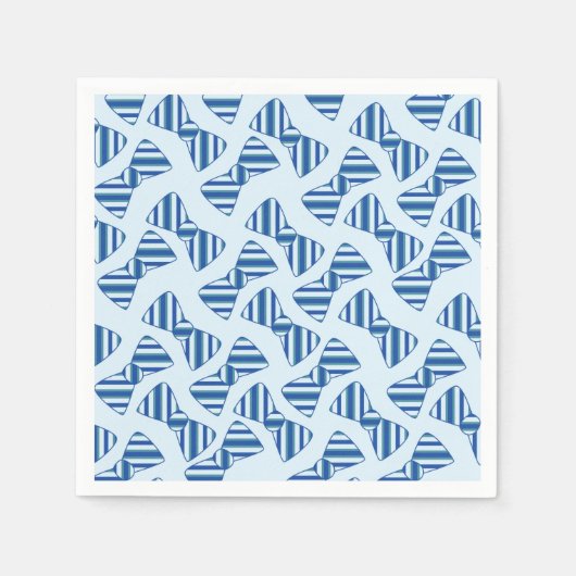 Little Man Birthday Party Boy Kids Serviette (Vorderseite)