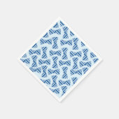 Little Man Birthday Party Boy Kids Serviette (Ecke)