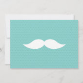 Little Man Birthday Party Einladung mit Foto (Rückseite)