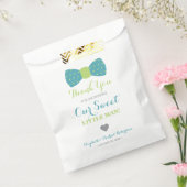 Little Man Bow Krawatte Gefallen Tasche, Danke Geschenktütchen (Versiegelt)