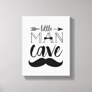 Little Man Cave Canvas Print Leinwanddruck