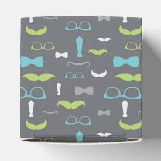 Little Man Fevor Box, Babydusche Geschenkschachtel (Oben)