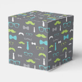 Little Man Fevor Box, Babydusche Geschenkschachtel (Rückseite)