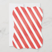 Little Man Gingerbread Kinderdusche Einladung (Rückseite)