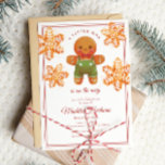 Little Man Gingerbread Mann Weihnachtsdusche Einladung<br><div class="desc">Little Man Gingerbread Mann Weihnachtsdusche Einladung</div>