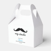Little Man Mustache Party Geschenkschachtel (Vorderseite)