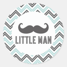 Little Man Mustache Sticker