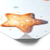 Little Man Weihnachtsgebäck Geburtstag Willkommen Poster (Ecke)