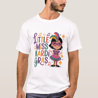 Little Mardi Gras Festivals Design T-Shirt