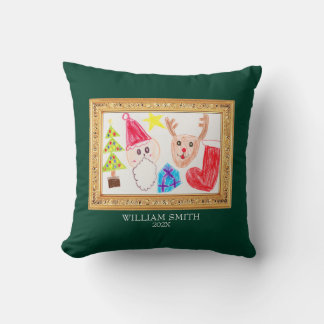 Little Masterpiece Ornament Throw Pillow Kissen