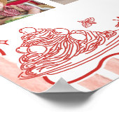 Little Meatball First Year Photo Milestone Poster (Ecke)