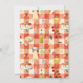 Little Meatball | Holy Ravioli First Birthday Einladung (Rückseite)