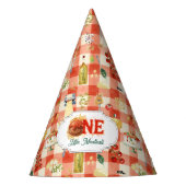 Little Meatball | Holy Ravioli First Birthday Partyhütchen (Vorderseite)