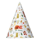 Little Meatball | Holy Ravioli First Birthday Partyhütchen (Vorderseite)