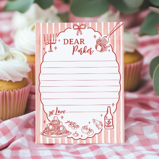 Little Meatball Time Capsule Note Message Card Dankeskarte