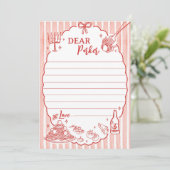 Little Meatball Time Capsule Note Message Card Dankeskarte (Stehend Vorderseite)