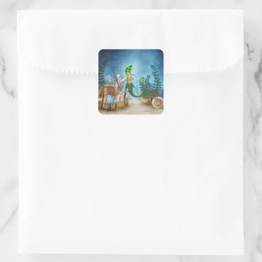 Little Mermaid 4 Sticker (Tasche)