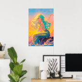 Little Mermaid Art Poster (Heimbüro)