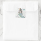 Little Mermaid auf Rock Art Custom Decal Stickers (Tasche)